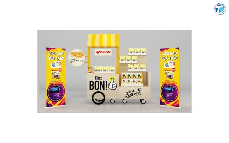 Lựa chọn booth bán hàng giá rẻ nhưng vẫn bền đẹp